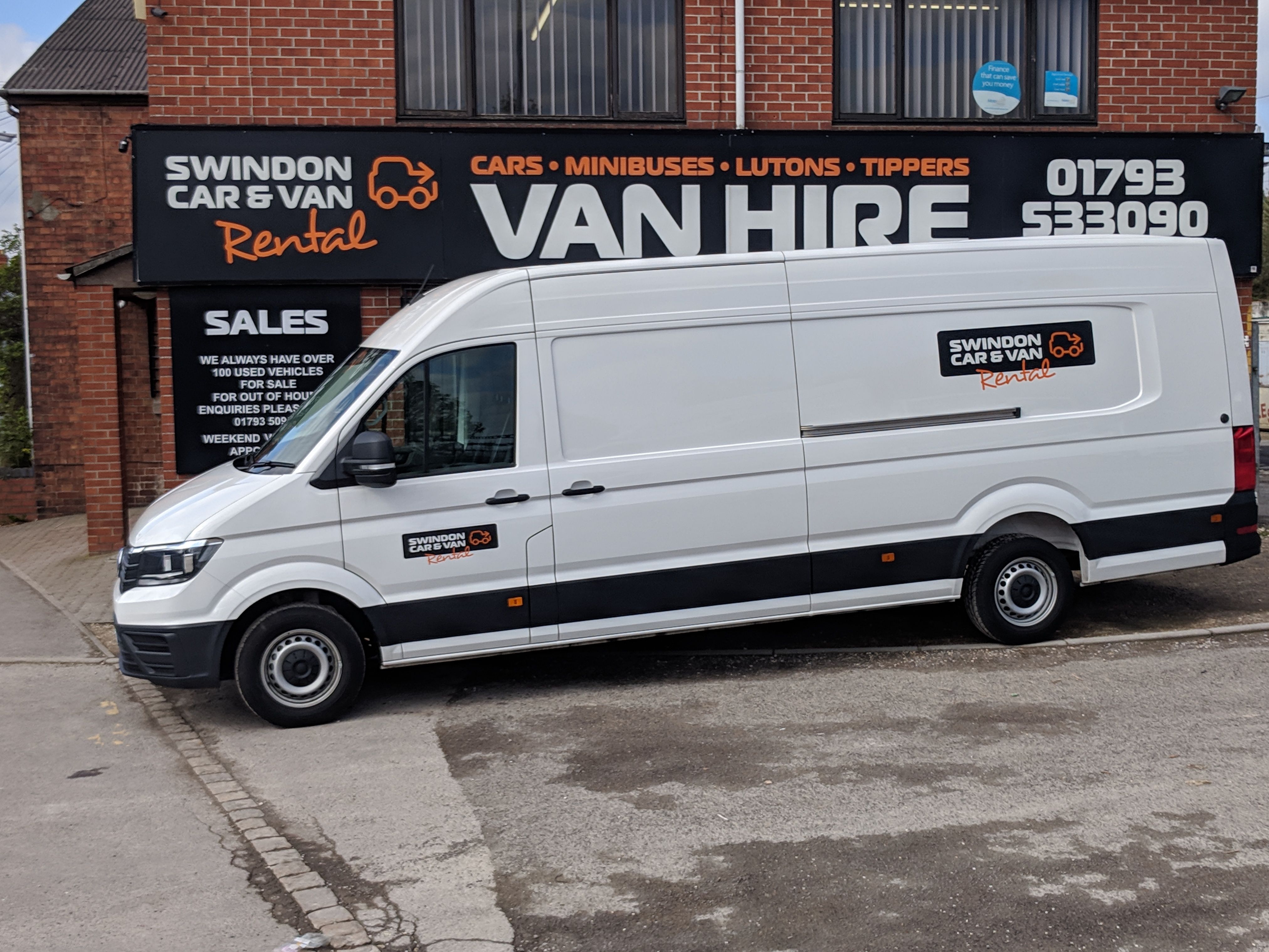  Large L5 Van (VW Crafter Jumbo or similar) 